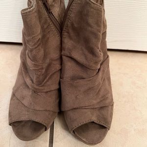 Nine West slouch booties
